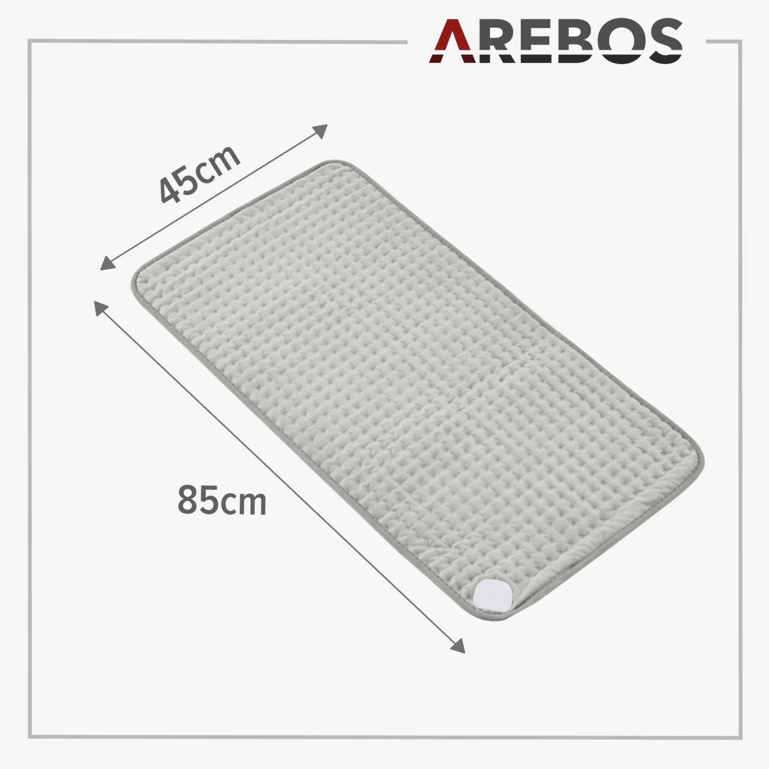 Heizkissen 45x85 Cm - Grau 8 Heizkissen 45x85 Cm - Grau – Bild 6