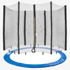 Trampolin Randabdeckung + Netz 305cm 6 Stangen