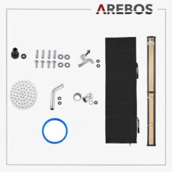 Solardusche 35L Schwarz Golden 15 Solardusche 35L Schwarz Golden -Arebos Verkaufsgeschäft 11 HP6 2x2 EN 4252023109765 011e