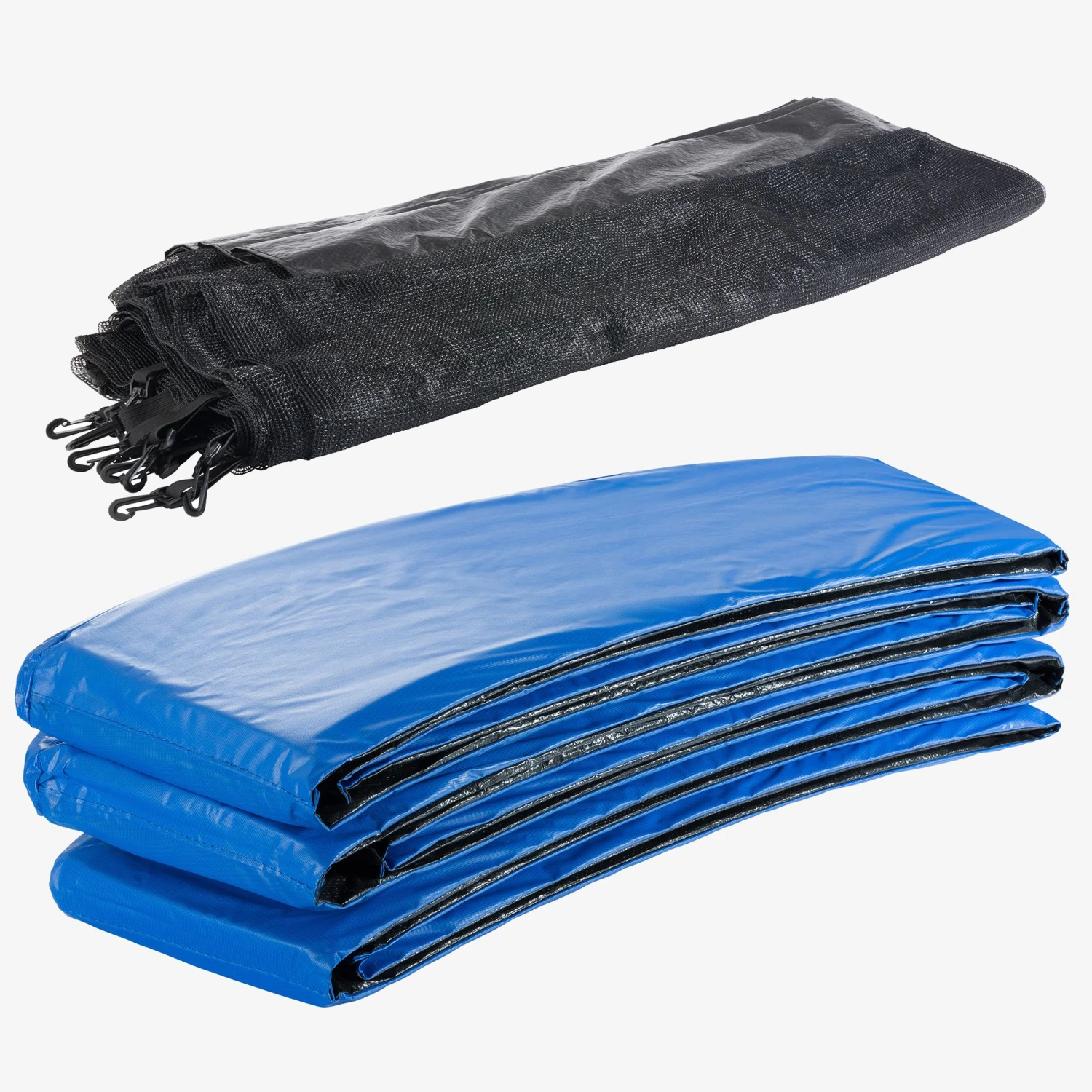 Trampolin Randabdeckung + Netz 430 Cm 8 Stangen 7 Trampolin Randabdeckung + Netz 430 Cm 8 Stangen – Bild 5