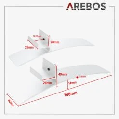 Infrarotheizung 350W Mit Standfüßen 15 Infrarotheizung 350W Mit Standfüßen -Arebos Verkaufsgeschäft 12 sketch 4260551586989 c856