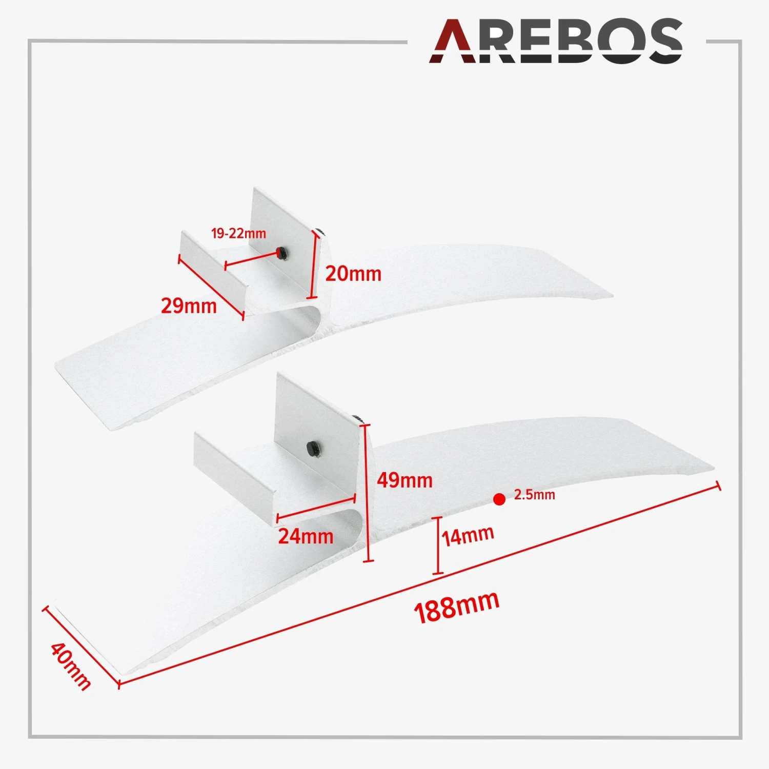 Infrarotheizung 350W Mit Standfüßen 8 Infrarotheizung 350W Mit Standfüßen – Bild 6