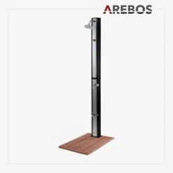 Solardusche 35L Silber - Bodenelement Holzoptik 12 Solardusche 35L Silber - Bodenelement Holzoptik -Arebos Verkaufsgeschäft 16 liveDuschegroesser a525