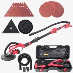 Langhalsschleifer 225mm 710W Rund/dreieckig 17 Langhalsschleifer 225mm 710W Rund/dreieckig -Arebos Verkaufsgeschäft 1 4260551581496 000 cd95