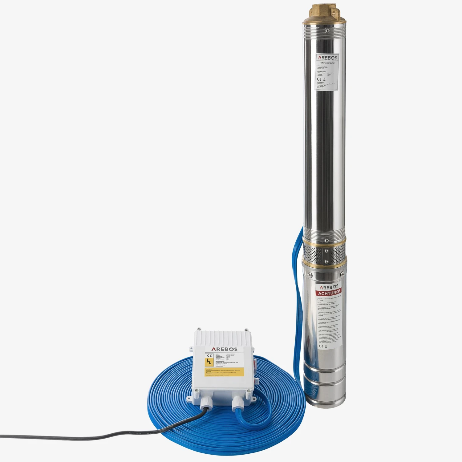 Tiefbrunnenpumpe 1,1KW - 4000L/h 10 Tiefbrunnenpumpe 1,1KW - 4000L/h – Bild 8