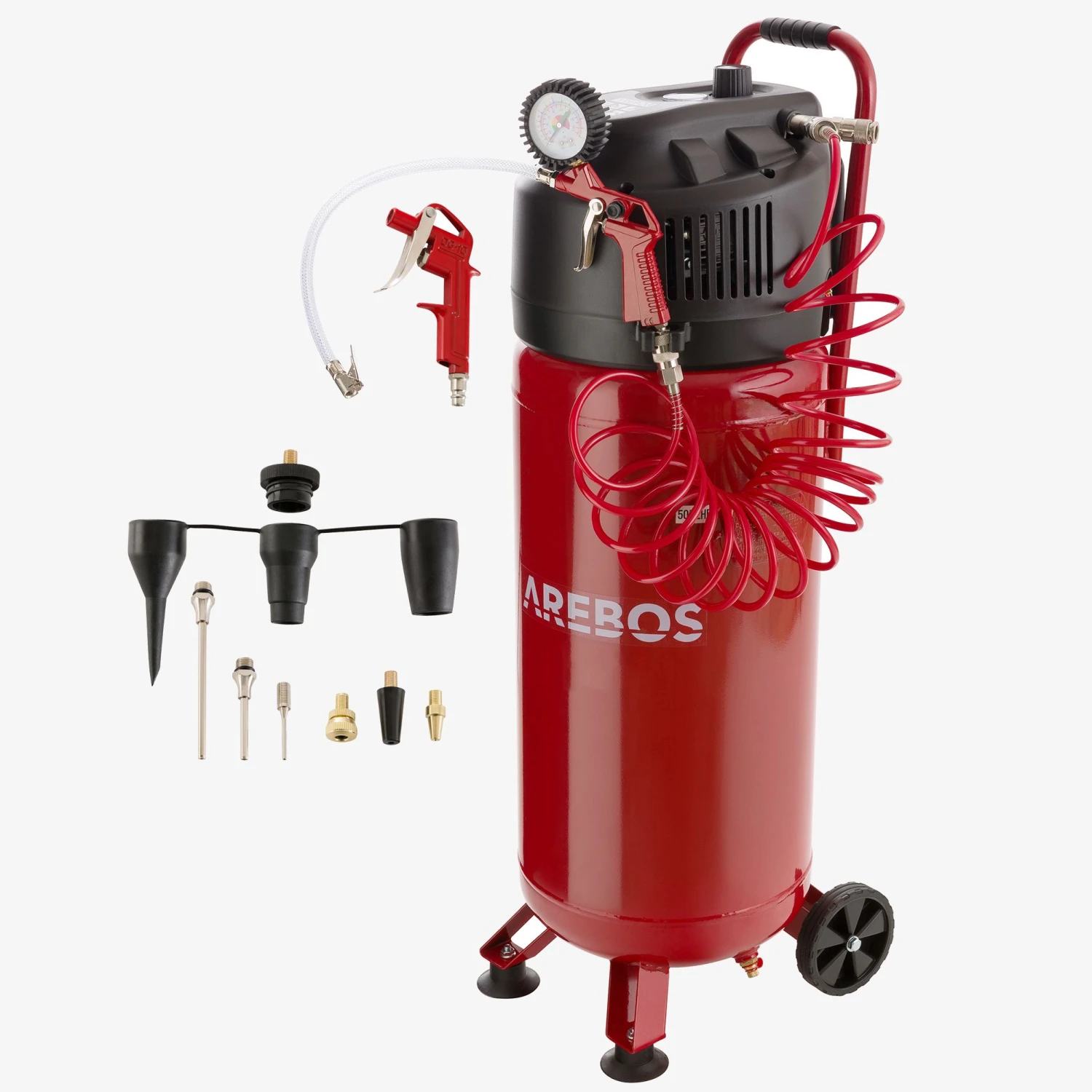Luftkompressor 50L 1500W Inkl. Zubehör 10 Luftkompressor 50L 1500W Inkl. Zubehör – Bild 8