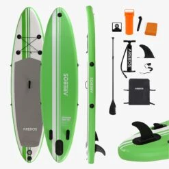 SUP Board 320cm Single Layer Grün 17 SUP Board 320cm Single Layer Grün -Arebos Verkaufsgeschäft 1 Collage 2000x2000 574c