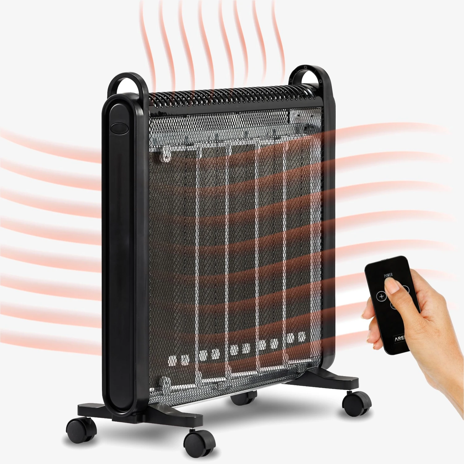 Konvektor 2000 W Mica Schwarz 9 Konvektor 2000 W Mica Schwarz – Bild 7