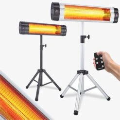 Heizstrahler 2500W - Stativ - Fernbedienung -Arebos Verkaufsgeschäft 1 Gallery 4260551587368 133c