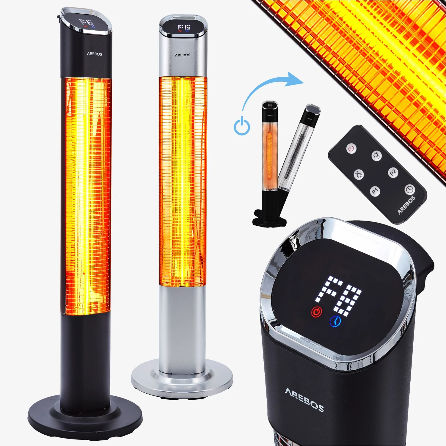 Terrassenheizstrahler Premium 2000W 6 Terrassenheizstrahler Premium 2000W – Bild 4