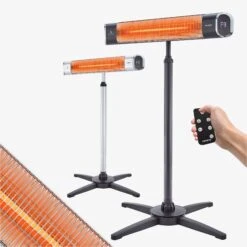 Infrarot Heizstrahler 2000W Mit Stativ & Fernbedienung -Arebos Verkaufsgeschäft 1 Gallery 4260627427239 b66f