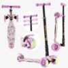 Tretroller Mit LED-Rädern Rosa - Faltbar 2 Tretroller Mit LED-Rädern Rosa - Faltbar -Arebos Verkaufsgeschäft 1 Gallery 4260627429127 f5a6