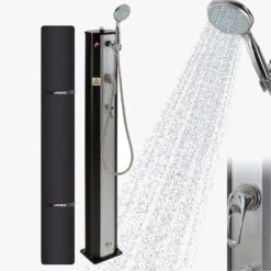 Solardusche 20L Silber Mit Sprühnebelfunktion -Arebos Verkaufsgeschäft 1 Gallery 69f7