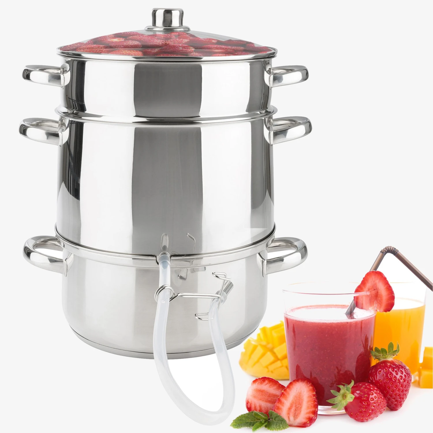 Dampfentsafter 15 L - Edelstahl 9 Dampfentsafter 15 L - Edelstahl – Bild 7