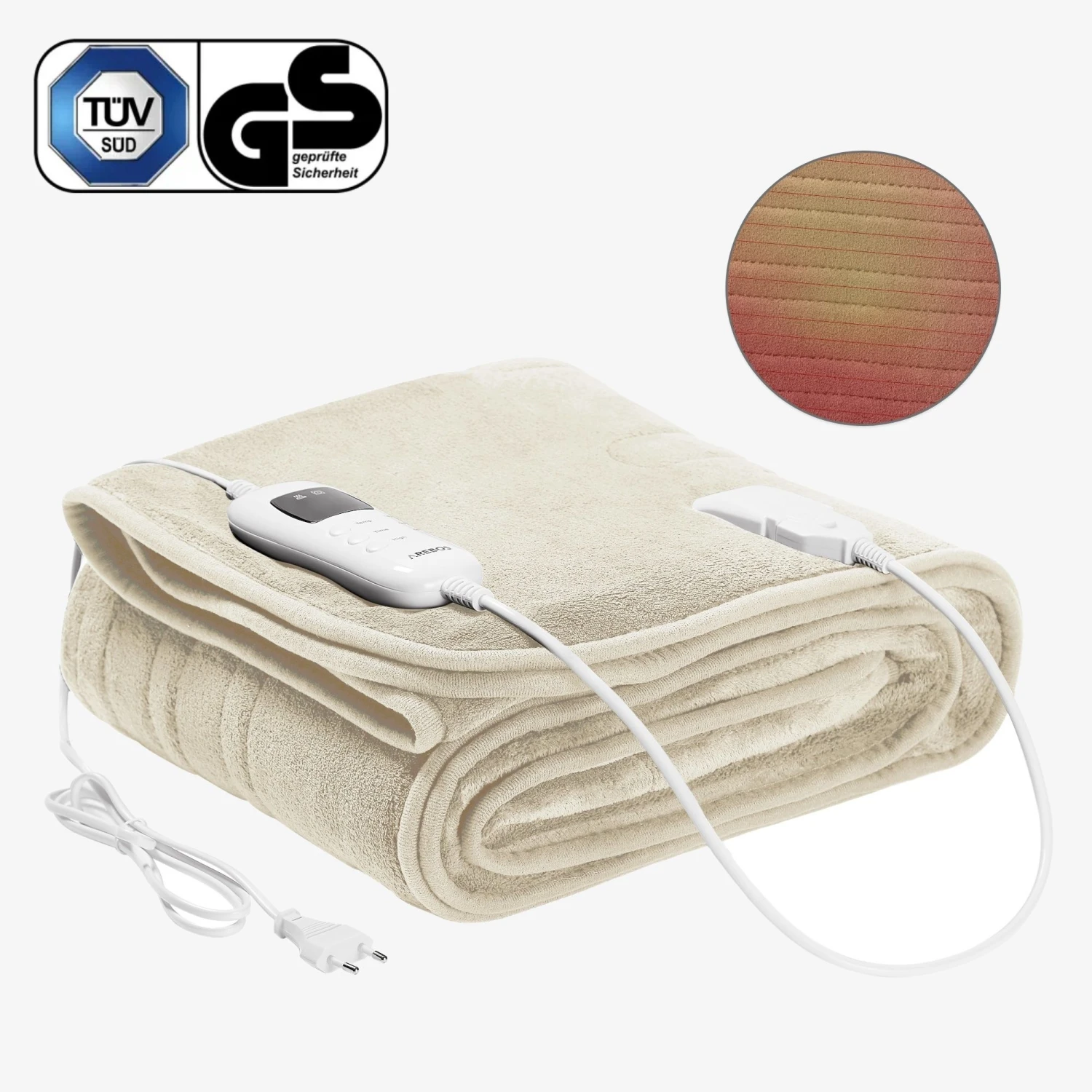 Heizdecke 160x120cm 3 Heizdecke 160x120cm