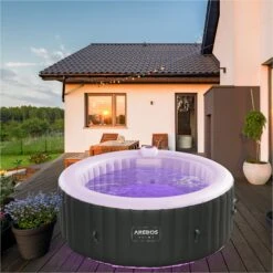 Spa Pool Palma Rund Mit LED - 2400W