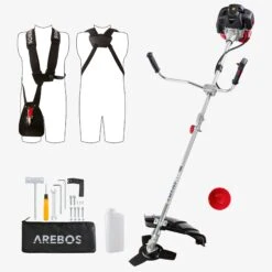 2in1 Benzin Motorsense 3PS Eco -Arebos Verkaufsgeschäft 1 Rasentrimmer Eco gallery new 8472