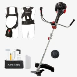 2in1 Benzin Motorsense 3PS Premium -Arebos Verkaufsgeschäft 1 Rasentrimmer Premium 000 Amazon 1a5b