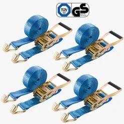 Spanngurt 6m - 2-tlg - 50mm - 4er Set -Arebos Verkaufsgeschäft 1 ebay 4260199755013 000 eb75