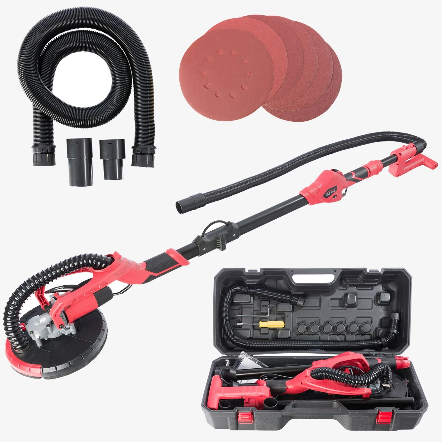 Langhalsschleifer Premium 225mm 710W 9 Langhalsschleifer Premium 225mm 710W – Bild 7