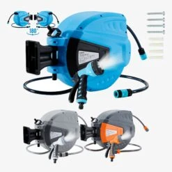 Automatischer Gartenschlauchaufroller 30 M -Arebos Verkaufsgeschäft 1 g amazon 2x2 blue 2130