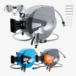 Automatischer Gartenschlauchaufroller 30 M