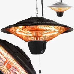 Deckenheizstrahler 1500W - Zugseil