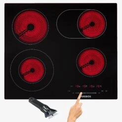 Glaskeramikkochfeld 4 Kochzonen -Arebos Verkaufsgeschäft 1 gallery 2000x2000 0779