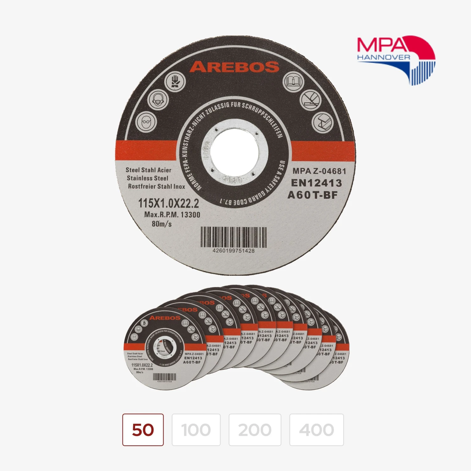 Trennscheiben 115mm 6 Trennscheiben 115mm – Bild 4