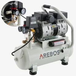 Luftkompressor 12L 500W -Arebos Verkaufsgeschäft 1 gallery 2x2 4260551580765 257d
