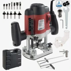 Oberfräse 1200W Inkl. 12 Fräser