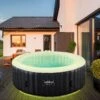 Spa Pool Santorini Rund Mit LED - 2400W -Arebos Verkaufsgeschäft 1 live 1 2000x2000 4260627426362 f8ec