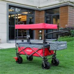 Bollerwagen Mit Dach - Luxus -Arebos Verkaufsgeschäft 2 4260627423408 020 2be7