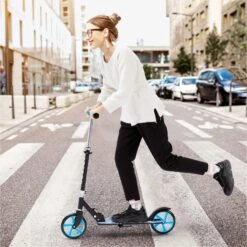 Tretroller - Bis 100kg Mit Tragegurt -Arebos Verkaufsgeschäft 2 4260627425945 014 080e