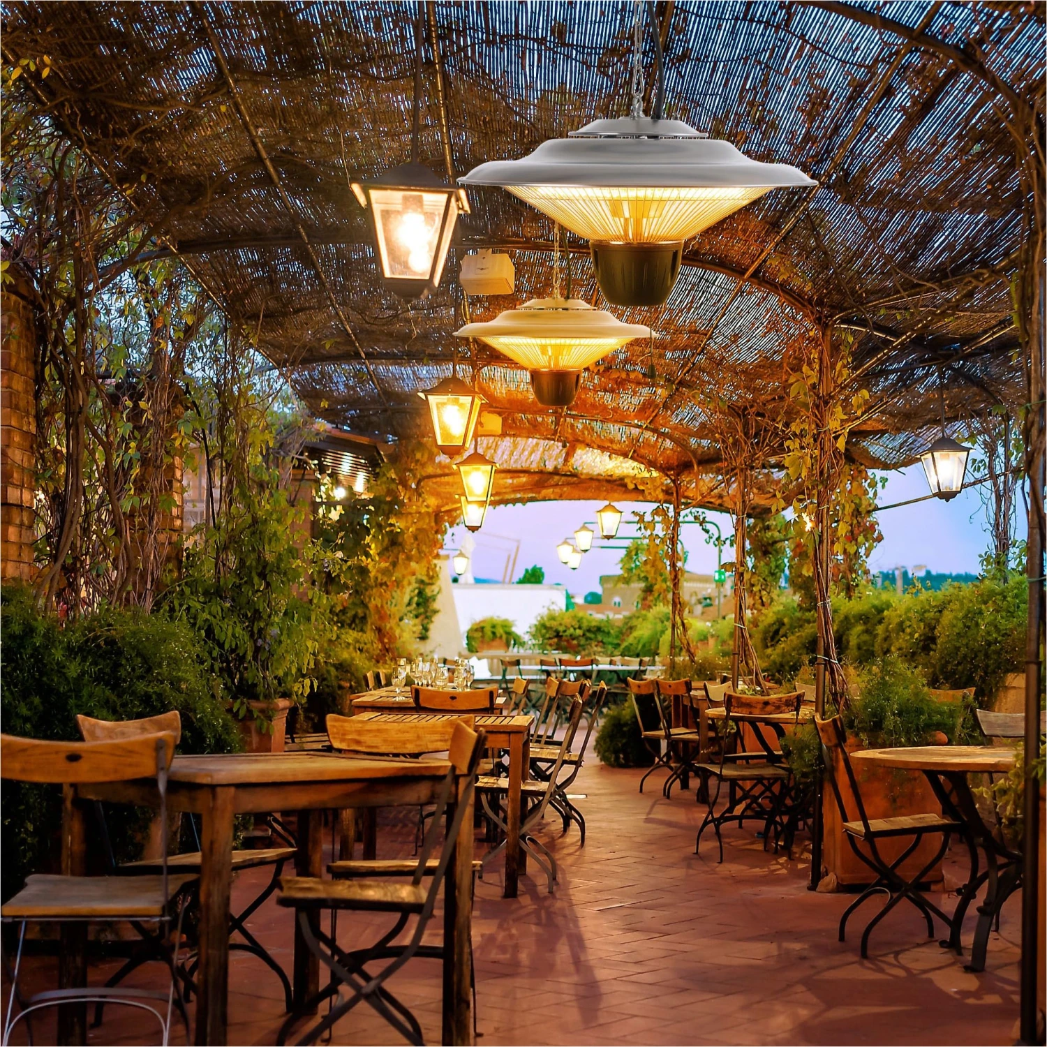 Deckenheizstrahler 1500W - Zugseil 4 Deckenheizstrahler 1500W - Zugseil – Bild 2