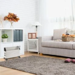 Arebos Verkaufsgeschäft 4 Elektroheizer Konvektor Ohne Timer 2000 W