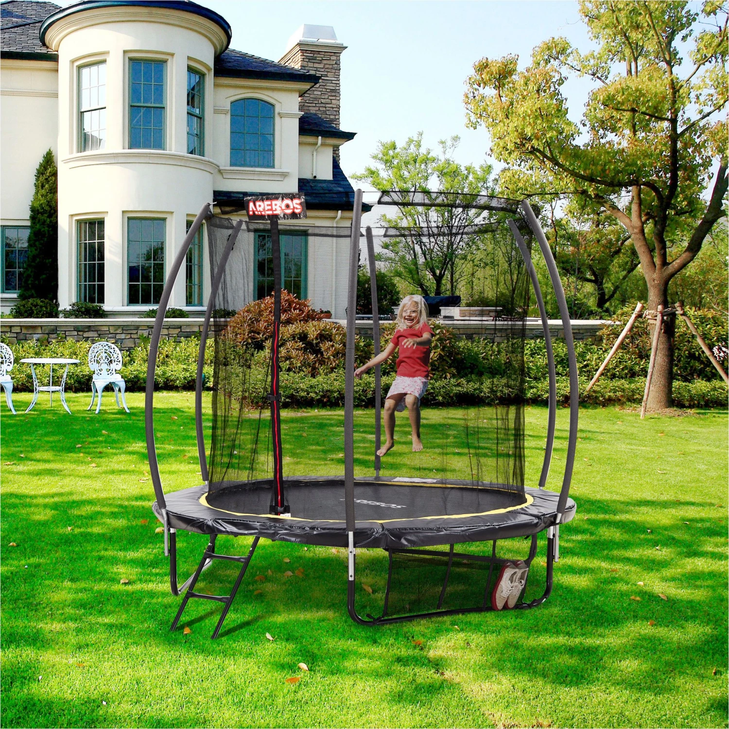 Trampolin 8 Fuß 244 Cm Curved Pumpkin 4 Trampolin 8 Fuß 244 Cm Curved Pumpkin – Bild 2