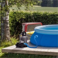 Sandfilteranlage Inkl. Filterbälle - Grau