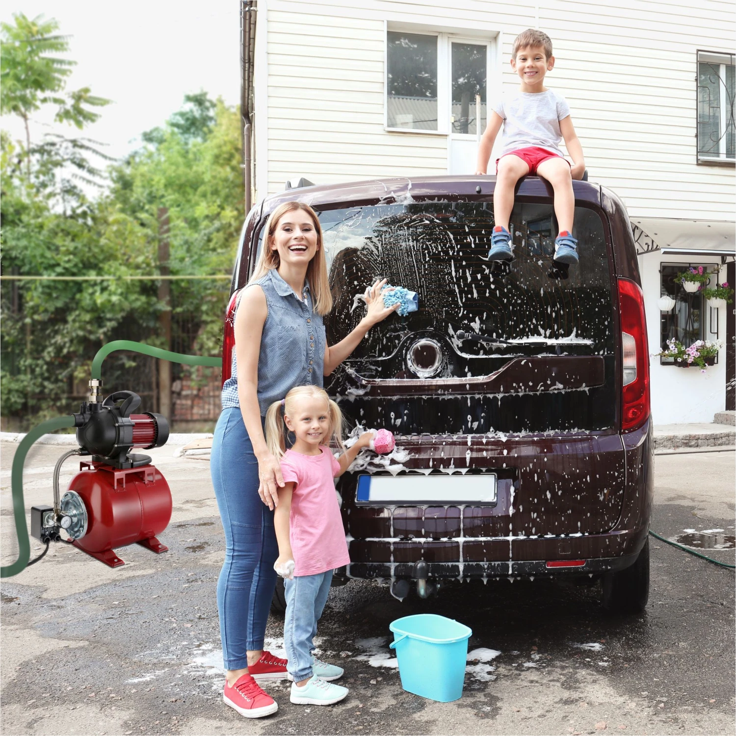 Hauswasserwerk 1000W 4 Hauswasserwerk 1000W – Bild 2