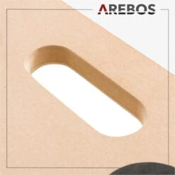 Rollbrett 200kg 2Stück -Arebos Verkaufsgeschäft 3 4260551580635 003 griff 563b