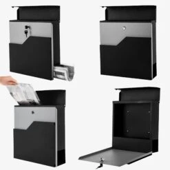 Briefkasten Silber-Anthrazit -Arebos Verkaufsgeschäft 3 4260627423194 2000x2000 highlightcollection 8cb8