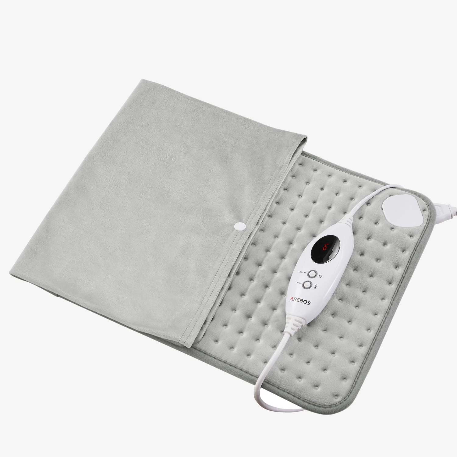 Heizkissen 42x32 Cm - Grau 5 Heizkissen 42x32 Cm - Grau – Bild 3