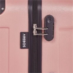 4 Tlg. Reisekoffer Set Rosé-Gold -Arebos Verkaufsgeschäft 4252023112185 3 1 ac64