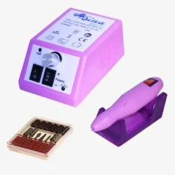 Nagelfräser DR 299 Eco Line - Pink -Arebos Verkaufsgeschäft 4260199754191 bild1 freigestellt eb63