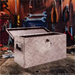 Koffer Truckbox - Aluminium 11 Koffer Truckbox - Aluminium -Arebos Verkaufsgeschäft 4260199755303 retouched 2000x2000 livephoto e9dd