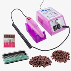 Nagelfräser Set DR-299 - Pink -Arebos Verkaufsgeschäft 4260199755563 000 fa9b