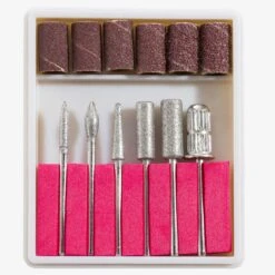 Nagelfräser Set DR-299 - Pink -Arebos Verkaufsgeschäft 4260199755563 008 ba66