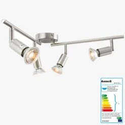 LED Deckenlampe 4-flammig -Arebos Verkaufsgeschäft 4260199757604 000 580e