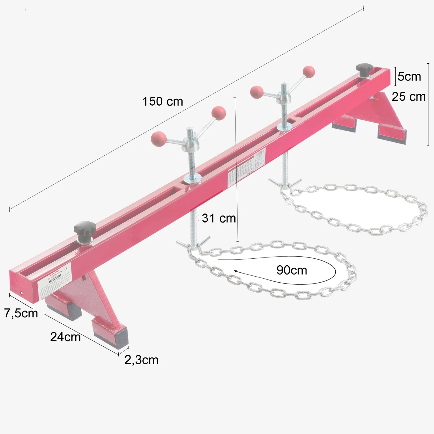 Motorbrücke 500kg 9 Motorbrücke 500kg – Bild 7