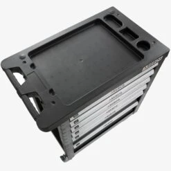 Werkzeugwagen 6 Fächer Mit 4 Werkzeugeinlegeböden 12 Werkzeugwagen 6 Fächer Mit 4 Werkzeugeinlegeböden -Arebos Verkaufsgeschäft 4260551580512 006 9412